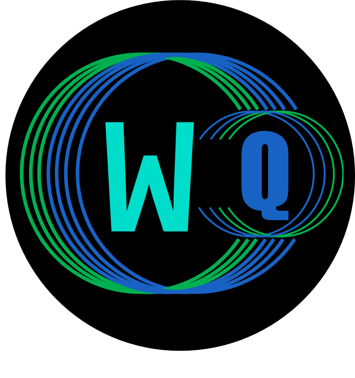 Wave Quantum Logo technological terms